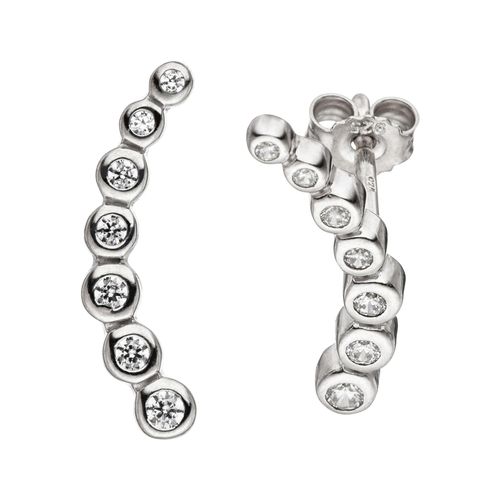 4061861065313 - Paar Ohrstecker JOBO Ohrringe Gr Silber 925 (Sterlingsilber) silberfarben (silber 925) Damen 925 Silber mit Zirkonia 4061861065313 - Paar Ohrstecker JOBO Ohrringe Gr Silber 925 (Sterlingsilber) silberfarben (silber 925) Damen 925 Silber mit Zirkonia