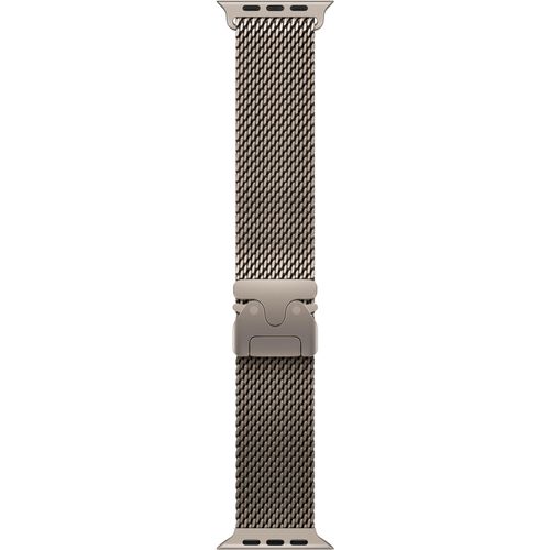 0195949656156 - APPLE Smartwatch-Armband Milanaise Uhrenarmbänder Gr 13-18 cm natur titanium 0195949656156 - APPLE Smartwatch-Armband Milanaise Uhrenarmbänder Gr 13-18 cm natur titanium