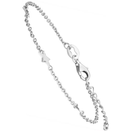 4061861162708 - Armband JOBO Sterne Armbänder Gr Silber 925 (Sterlingsilber) silberfarben (silber 925) Damen 925 Silber 19 cm