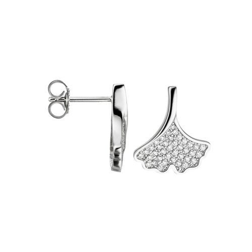 4061861171755 - Paar Ohrstecker JOBO Ohrringe-Ginko-Blätter Ohrringe Gr Silber 925 (Sterlingsilber) silberfarben (silber 925) Damen Ohrstecker 925 Silber mit Zirkonia 4061861171755 - Paar Ohrstecker JOBO Ohrringe-Ginko-Blätter Ohrringe Gr Silber 925 (Sterlingsilber) silberfarben (silber 925) Damen Ohrstecker 925 Silber mit Zirkonia