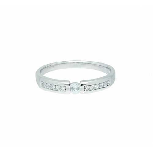 4045361698202 - Silberring ADELIA´S 925 Silber Ring mit Zirkonia Fingerringe Gr 50 Silber 925 (Sterlingsilber) silberfarben (silber) Damen mit Zirkonia Silberschmuck für