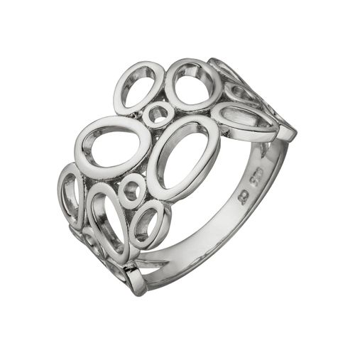 4061861135160 - Fingerring JOBO Fingerringe Gr 50 Silber 925 (Sterlingsilber) silberfarben (silber 925) Damen breit 925 Silber