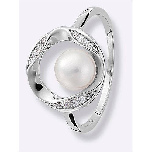 4102760004932 - Fingerring LADY Fingerringe Gr 16 Perlen-Silber 925 (Sterlingsilber) silberfarben (silber 925) Damen Fingerringe