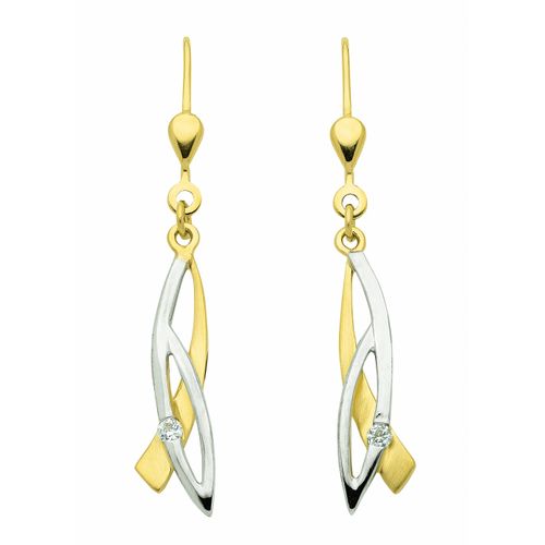 4065633242575 - Paar Ohrhänger ADELIA´S Damen Goldschmuck Ohrringe Gr Damen Gelbgold 333 goldfarben (gold) Damen 333 Gold mit Zirkonia Goldschmuck für 4065633242575 - Paar Ohrhänger ADELIA´S Damen Goldschmuck Ohrringe Gr Damen Gelbgold 333 goldfarben (gold) Damen 333 Gold mit Zirkonia Goldschmuck für