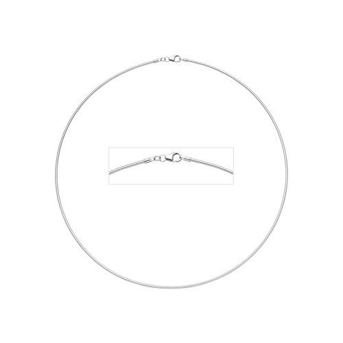 4061861076449 - Halsreif JOBO Halsketten Gr Silber 925 (Sterlingsilber) Länge 45 cm silberfarben (silber 925) Damen Halsketten 925 Silber 45 cm 15 mm 4061861076449 - Halsreif JOBO Halsketten Gr Silber 925 (Sterlingsilber) Länge 45 cm silberfarben (silber 925) Damen Halsketten 925 Silber 45 cm 15 mm