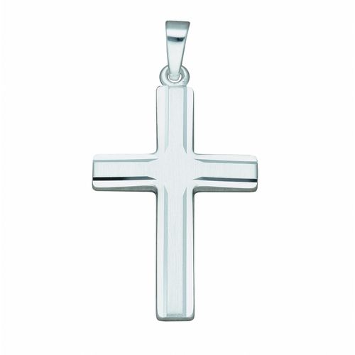 4067551012780 - Kette mit Anhänger ADELIA´S 925 Silber Kreuz Anhänger Halsketten Gr Silber 925 (Sterlingsilber) silberfarben (silber) Damen Ketten mit Anhänger Schmuckset - Set Halskette 4067551012780 - Kette mit Anhänger ADELIA´S 925 Silber Kreuz Anhänger Halsketten Gr Silber 925 (Sterlingsilber) silberfarben (silber) Damen Ketten mit Anhänger Schmuckset - Set Halskette