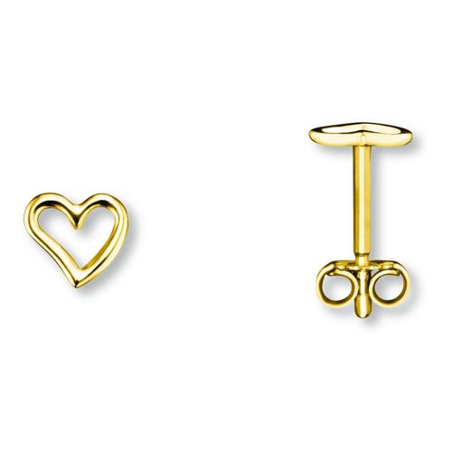 4069415447349 - Paar Ohrhänger Herz Ohrringe Ohrstecker aus 333 Gelbgold Gr Damen Gelbgold 333 goldfarben (gold) Damen Gold Schmuck Herz 4069415447349 - Paar Ohrhänger Herz Ohrringe Ohrstecker aus 333 Gelbgold Gr Damen Gelbgold 333 goldfarben (gold) Damen Gold Schmuck Herz