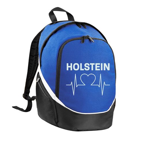4068859404895 - multifanshop Rucksack - Holstein - Herzschlag - Druck weiß - Tasche 4068859404895 - multifanshop Rucksack - Holstein - Herzschlag - Druck weiß - Tasche