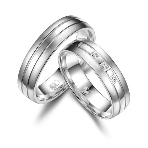 4069415265219 - Partnerring MARRYA MARRYA Silber Ringe Trauringe Eheringe Partnerringe Fingerringe Gr 48 Silber 925 (Sterlingsilber) silberfarben (damen ring silber) Damen