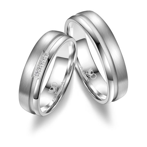 4069415297470 - Trauring MARRYA MARRYA Silber Ringe Trauringe Eheringe Partnerringe Fingerringe Gr 48 Silber 925 (Sterlingsilber) silberfarben (herren ring silber) Damen