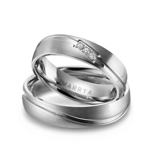 4069415321120 - Verlobungsring MARRYA MARRYA Edelstahl Ringe Trauringe Eheringe Partnerringe Fingerringe Gr 48 Edelstahl silberfarben (damen ring silber) Damen 4069415321120 - Verlobungsring MARRYA MARRYA Edelstahl Ringe Trauringe Eheringe Partnerringe Fingerringe Gr 48 Edelstahl silberfarben (damen ring silber) Damen