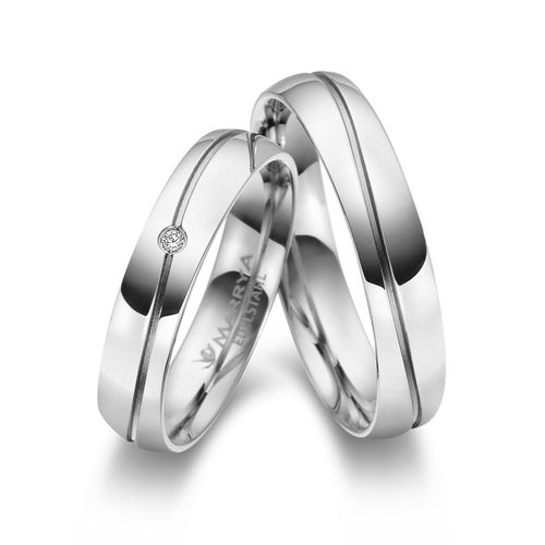 4069415287853 - Trauring MARRYA MARRYA Edelstahl Ringe Trauringe Eheringe Partnerringe Fingerringe Gr 48 Edelstahl silberfarben (herren ring silber) Damen 4069415287853 - Trauring MARRYA MARRYA Edelstahl Ringe Trauringe Eheringe Partnerringe Fingerringe Gr 48 Edelstahl silberfarben (herren ring silber) Damen