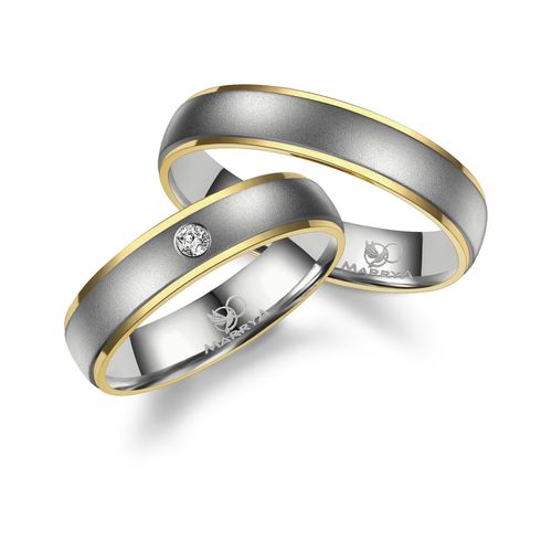 4069415342712 - Verlobungsring MARRYA MARRYA Titan Ringe Trauringe Eheringe Partnerringe Fingerringe Gr 48 Titan goldfarben (herren ring gold silber) Damen 4069415342712 - Verlobungsring MARRYA MARRYA Titan Ringe Trauringe Eheringe Partnerringe Fingerringe Gr 48 Titan goldfarben (herren ring gold silber) Damen