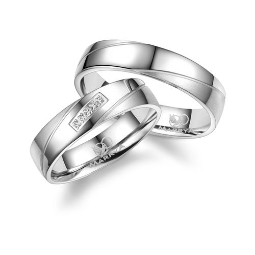 4069415297210 - Trauring MARRYA MARRYA Silber Ringe Trauringe Eheringe Partnerringe Fingerringe Gr 48 Silber 925 (Sterlingsilber) silberfarben (herren ring silber) Damen