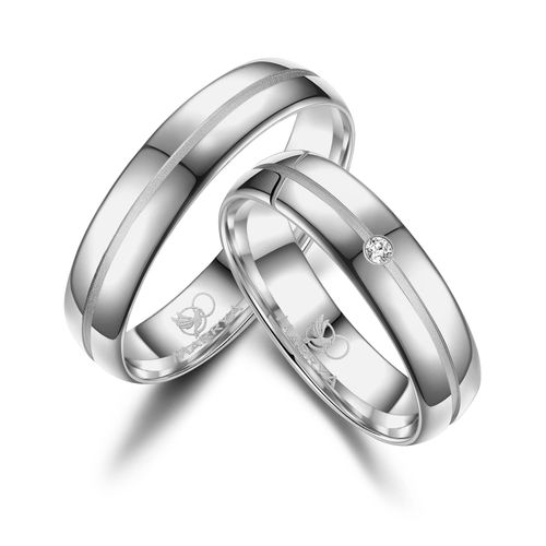 4069415299030 - Trauring MARRYA MARRYA Silber Ringe Trauringe Eheringe Partnerringe Fingerringe Gr 48 Silber 925 (Sterlingsilber) silberfarben (herren ring silber) Damen