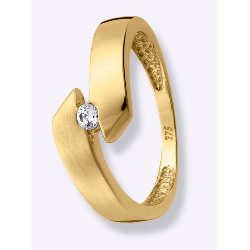 4007810162016 - Fingerring LADY Fingerringe Gr 16 Metall-Metall goldfarben (gelbgold 375) Damen Fingerringe