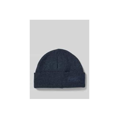 5063068345426 - Beanie mit breitem Umschlag und Logo-Stitching 5063068345426 - Beanie mit breitem Umschlag und Logo-Stitching
