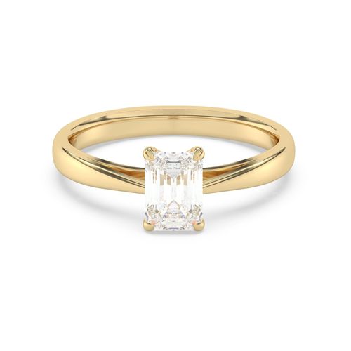 4006046416221 - Fingerring DIAM ADDICT 585 Gold mit im Labor gezüchteten synthetischen Diamanten 10ct Fingerringe Gr 056 (178) 10 ct SI = kleine Einschlüsse Gold gelb (gelb weiß) Damen