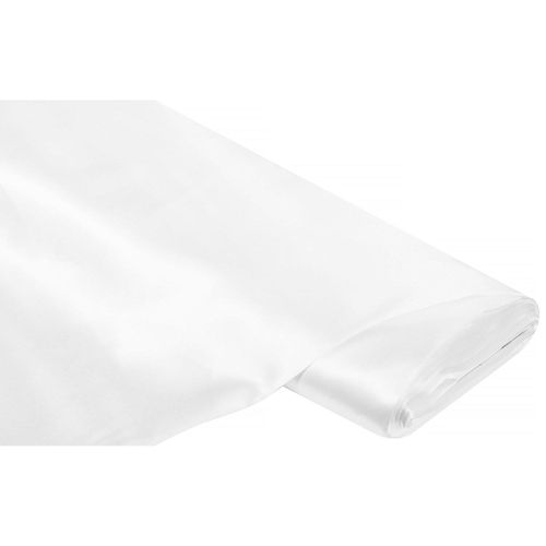 4058896176558 - Uni-Satin Gala Meterware   5m-Coupon weiß