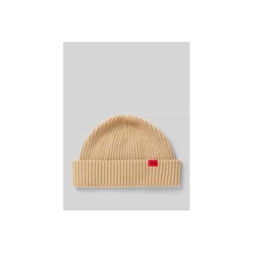4063544937252 - Beanie mit Label-Detail Modell Xush 4063544937252 - Beanie mit Label-Detail Modell Xush