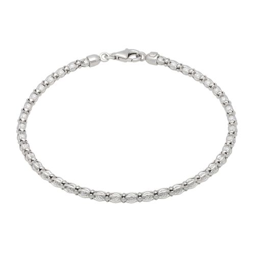 9008005292452 - Armband VIVANCE sparkling elegance Armbänder Gr Silber 925 (Sterlingsilber) silberfarben (silber 925) Damen Armbänder Silber 9008005292452 - Armband VIVANCE sparkling elegance Armbänder Gr Silber 925 (Sterlingsilber) silberfarben (silber 925) Damen Armbänder Silber