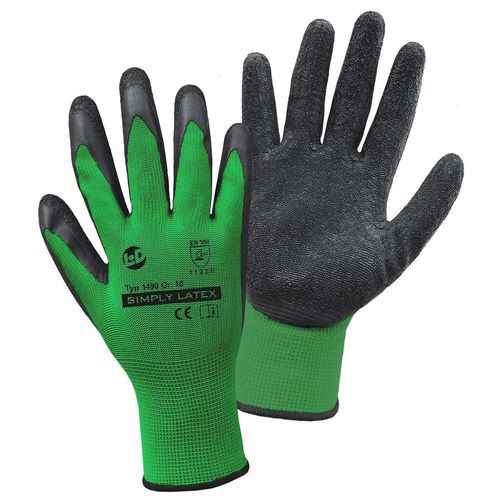 4005781149098 - L+d simply Latex 1490-9 Latex Arbeitshandschuh Größe (Handschuhe) 9 en 388 en iso 139971999 cat i