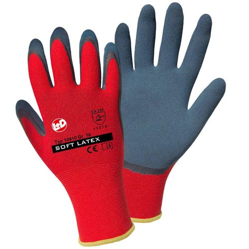 4005781491012 - L+d Griffy - Leipold Doehle Soft Latex 14910-11 Polyester Arbeitshandschuh Größe (Handschuhe) 11 en 3882016 c