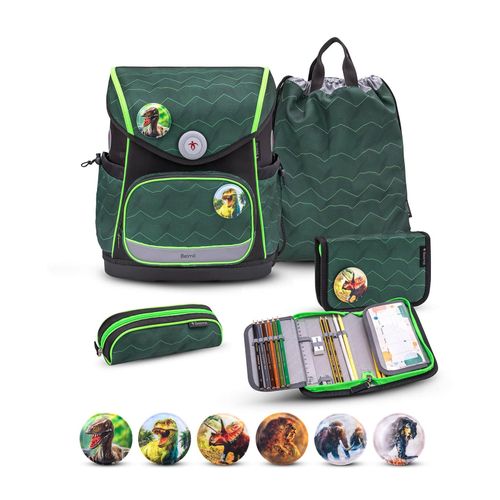 8605036847692 - Rucksack Compact Plus Premium Schulranzen Set 5-teilig Twist of Lime