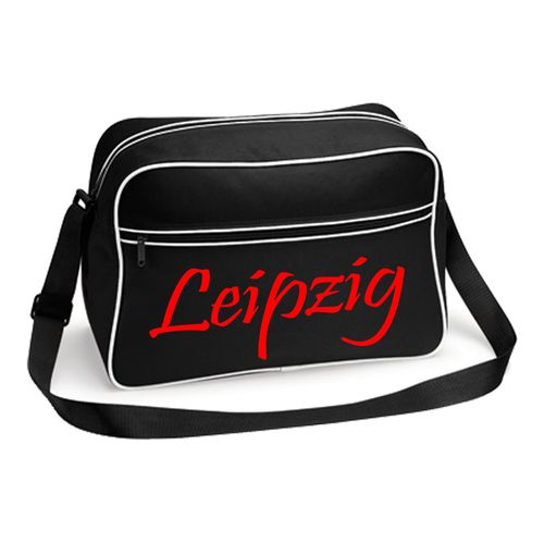 4068859522629 - multifanshop Retrotasche - Leipzig - Schriftzug - Druck rot - Tasche 4068859522629 - multifanshop Retrotasche - Leipzig - Schriftzug - Druck rot - Tasche