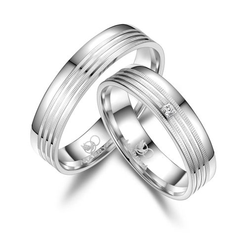 4069415332560 - Verlobungsring MARRYA MARRYA Silber Ringe Trauringe Eheringe Partnerringe Fingerringe Gr 48 Silber 925 (Sterlingsilber) silberfarben (damen ring silber) Damen