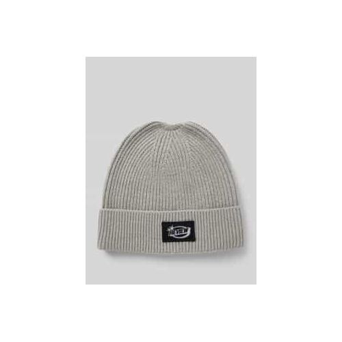 4068444519843 - Beanie mit Label-Detail