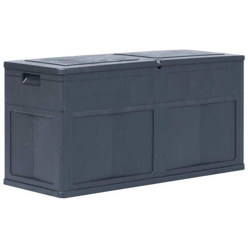 8719883554556 - Bonnevie - Garten-Aufbewahrungsbox 320 l Schwarz vidaXL541839