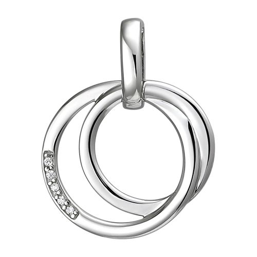 4061861143844 - Ketten-Anhänger JOBO Anhänger mit 5 Zirkonia Schmuckanhänger Gr Silber 925 (Sterlingsilber) silberfarben (silber 925 weiß) Damen 925 Silber 4061861143844 - Ketten-Anhänger JOBO Anhänger mit 5 Zirkonia Schmuckanhänger Gr Silber 925 (Sterlingsilber) silberfarben (silber 925 weiß) Damen 925 Silber