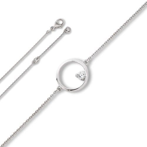 4069415444010 - Silberarmband Zirkonia Armband aus 925 Silber 19 cm Armbänder Gr 19 Silber 925 (Sterlingsilber) silberfarben (silber) Damen Silber Schmuck 4069415444010 - Silberarmband Zirkonia Armband aus 925 Silber 19 cm Armbänder Gr 19 Silber 925 (Sterlingsilber) silberfarben (silber) Damen Silber Schmuck