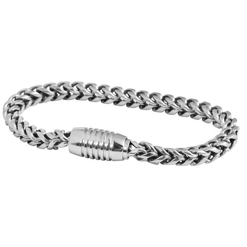 4065633949894 - Edelstahlarmband ADELIA´S Herren Armband aus Edelstahl 225 cm Armbänder Gr 225 Edelstahl silberfarben (silber) Herren 4065633949894 - Edelstahlarmband ADELIA´S Herren Armband aus Edelstahl 225 cm Armbänder Gr 225 Edelstahl silberfarben (silber) Herren