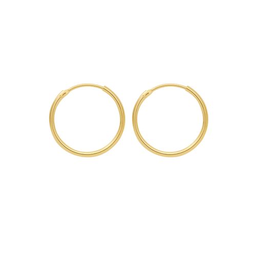 4059468444709 - Paar Creolen ADELIA´S 333 Gold Ohrringe Ø 15 mm Gr Damen Gelbgold 333 goldfarben (gold) Damen Goldschmuck für