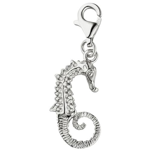 4061861130189 - Charm-Einhänger JOBO Seepferd Charms silberfarben (silber 925) Damen 925 Silber