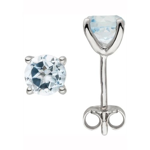 4061861153621 - Paar Ohrstecker JOBO Ohrringe Gr Silber 925 (Sterlingsilber) silberfarben (silber 925 blau) Damen 925 Silber mit Blautopas 4061861153621 - Paar Ohrstecker JOBO Ohrringe Gr Silber 925 (Sterlingsilber) silberfarben (silber 925 blau) Damen 925 Silber mit Blautopas