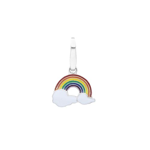 4007810739201 - Charm-Einhänger GIORGIO MARTELLO MILANO Regenbogen Silber 925 Charms bunt Damen