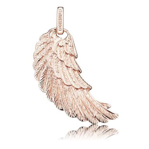 4260316916211 - Flügel-Anhänger ENGELSRUFER Where the angels fly FLÜGEL DETAILLIERT ROSÈ PLATED ERW-R Schmuckanhänger Gr M Silber 925 (Sterlingsilber) 285 g rosegold (silber 925 roségoldfarben) Damen Anhänger