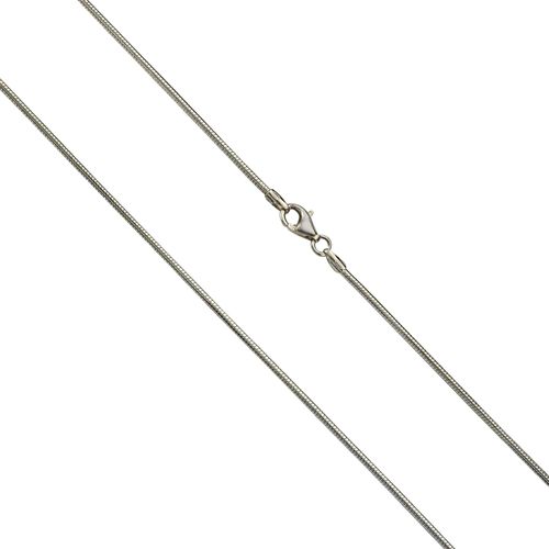 4006046225083 - Collierkettchen VIVANCE 925-  Sterling Silber Schlangenkette Halsketten Gr 50 Länge 50 cm Silber 925 (Sterlingsilber) Länge 45 cm Breite 14 mm weiß Damen Colliers