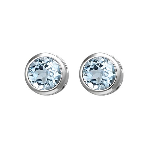 4061861148191 - Paar Ohrstecker JOBO Ohrringe Gr Silber 925 (Sterlingsilber) blau (hellblau blau) Damen 925 Silber mit Blautopas 4061861148191 - Paar Ohrstecker JOBO Ohrringe Gr Silber 925 (Sterlingsilber) blau (hellblau blau) Damen 925 Silber mit Blautopas