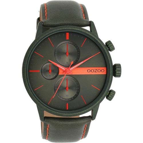 8719929034707 - Quarzuhr OOZOO C11227 Armbanduhren grün (khaki) Herren Armbanduhr Herrenuhr