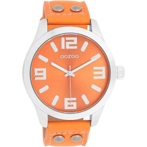 8719929033939 - Quarzuhr OOZOO C1072 Armbanduhren orange Damen Armbanduhr Damenuhr Herrenuhr