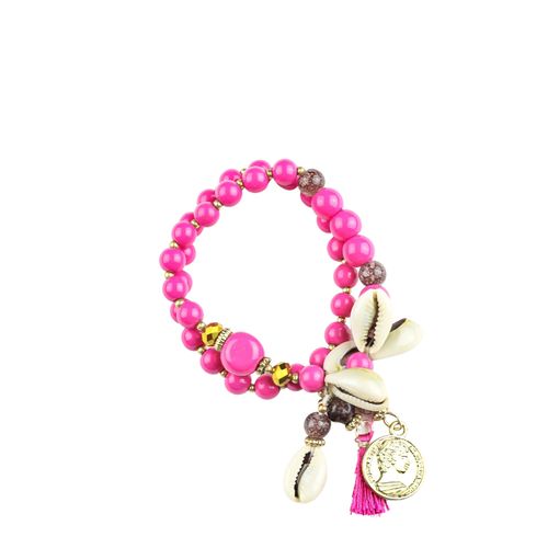 4036673243983 - Armband COLLEZIONE ALESSANDRO Bangalore Gr Glas pink Damen Armbänder