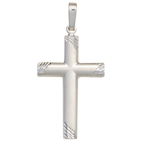 4061861070553 - Kreuz-Anhänger JOBO Anhänger Kreuz Schmuckanhänger Gr Silber 925 (Sterlingsilber) silberfarben (silber 925) Damen 925 Silber 4061861070553 - Kreuz-Anhänger JOBO Anhänger Kreuz Schmuckanhänger Gr Silber 925 (Sterlingsilber) silberfarben (silber 925) Damen 925 Silber