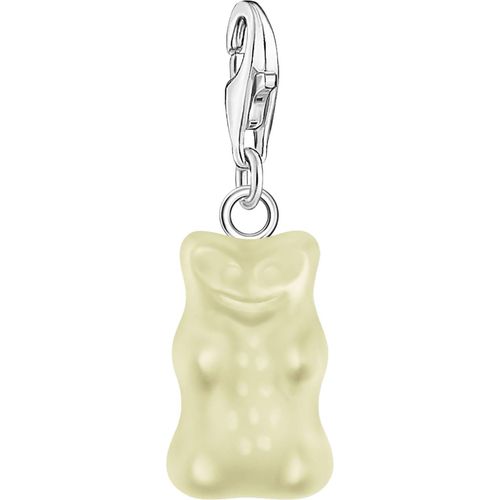 4051245578164 - Charm-Einhänger THOMAS SABO THOMAS x HARIBO Schmuck Charm Charms bunt (silberfarben weiß weiß) Damen mit Kristallglas