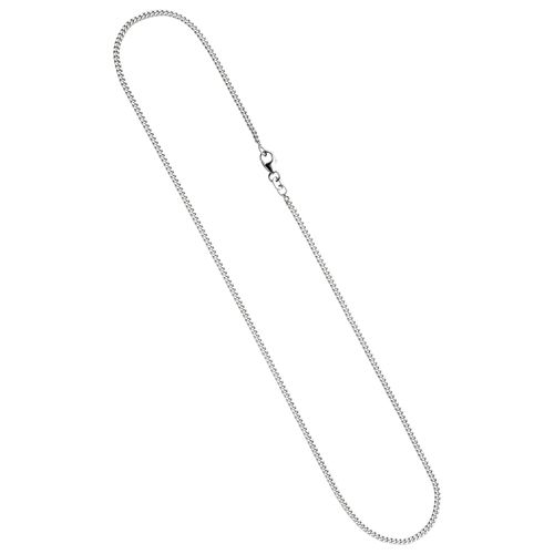 4061861133500 - Silberkette JOBO Halsketten Gr Silber 925 (Sterlingsilber) Länge 45 cm silberfarben (silber 925) Damen Panzerkette 925 Silber 45 cm 17 mm