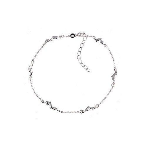 4006046124720 - Fußkette FIRETTI Schmuck Geschenk Silber 925 Körperschmuck Ankerkette Fußkettchen Gr Silber 925 (Sterlingsilber) silberfarben Strandaccessoires 4006046124720 - Fußkette FIRETTI Schmuck Geschenk Silber 925 Körperschmuck Ankerkette Fußkettchen Gr Silber 925 (Sterlingsilber) silberfarben Strandaccessoires