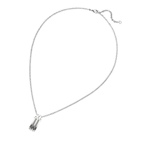 4061861171816 - Kette mit Anhänger JOBO Herrenkette Halsketten Gr Edelstahl Länge 55 cm silberfarben (edelstahlfarben) Damen Edelstahl 55 cm 4061861171816 - Kette mit Anhänger JOBO Herrenkette Halsketten Gr Edelstahl Länge 55 cm silberfarben (edelstahlfarben) Damen Edelstahl 55 cm